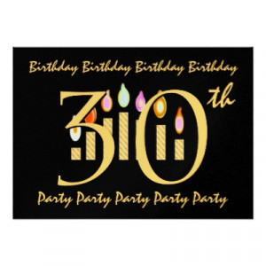 30th birthday party sayings