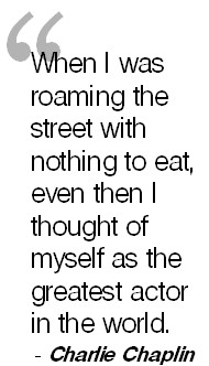 Charlie was a child performer and had lots of ups and downs.