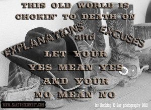 When you make a promise, say only “Yes” or “No.” Anything else ...