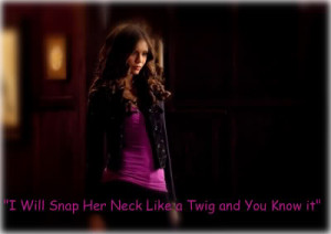 ... memorable quotes from last night's episode of The Vampire Diaries