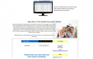 Buy Short Term Health Insurance from YourLifeSolution.com