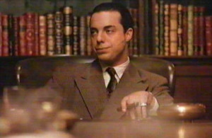 ... wearing, cigar smoking Titus with his hair slicked back. I like it