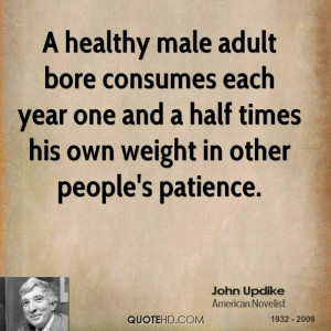 Healthy Male Adult Bore...