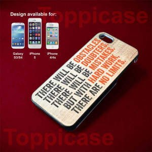 NIKE QUOTE / Nike Quote With Hard Work There are No Limits | Iphone 5 ...