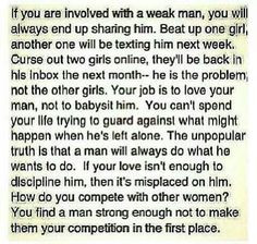 the men or women who do this. That think they can control men or women ...