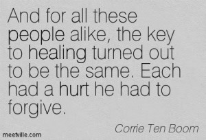 Here are some Corrie Ten Boom quotes on forgiveness. They are great ...