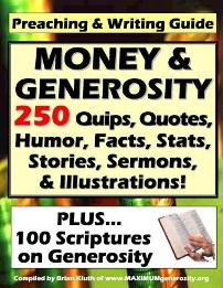Bible Scriptures On Giving Money