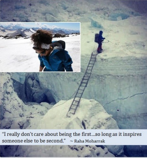 Raha Moharrak talks about being the first Saudi woman to climb Mount ...