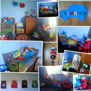 year qot my babys bedroom.how i had always imagined it #spoilt #elmo ...