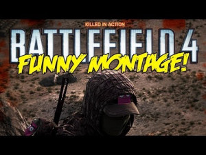 Battlefield 4 Funny Montage! – Crane Troll, Flaming badger, Playing ...