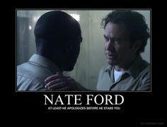 Leverage. Nate Ford is really only slightly normal, but he's still ...