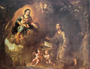 San Ignacio de Loyola en la cueva de Maresa obra de nuestro paisano ...