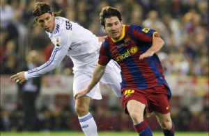 Football Lionel Messi Player Real Madrid Sergio Ramos Inspiring
