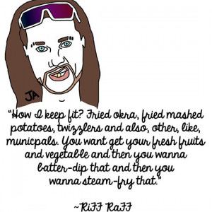 RiFF RaFF illustration by Jena Ardell for O.C. Weekly. http://blogs ...