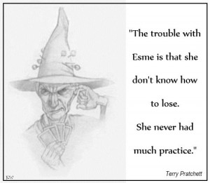 Granny Weatherwax. Discworld quote by Sir Terry Pratchett. Artist Paul ...