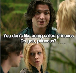 Oh Finn!!! Clarke likes being called that we all know it. The 100