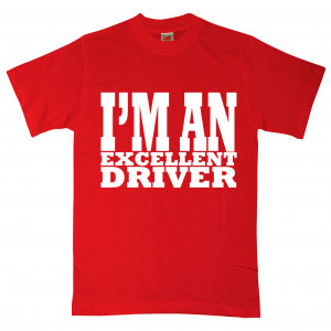 rain man tshirt im an excellent driver buy rain man tshirts at 8ball ...