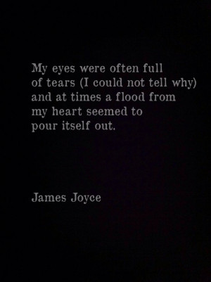 ... Quotes, Flood Heart, Dark Sad, James Joyce Quotes, My Heart, Book