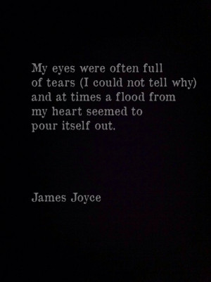 ... Quotes, Flood Heart, Dark Sad, James Joyce Quotes, My Heart, Book