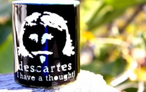 Philosophy Mug Quote Mug Descartes Geekery Existential Science Humor ...