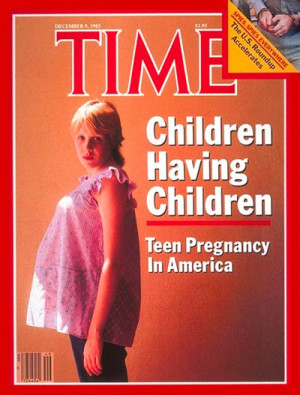 TIME Magazine Cover: Teenage Pregnancy -- Dec. 9, 1985