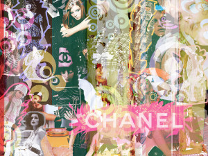 Fashion wallpaper chanel