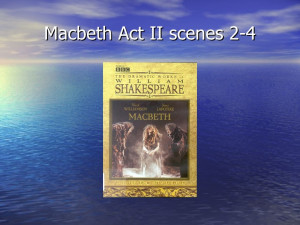 Shakespeare's Macbeth: play summary, scene summary and analysis ...