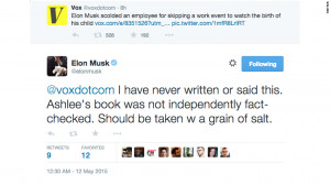 Elon Musk: I did not slam worker for attending child's birth