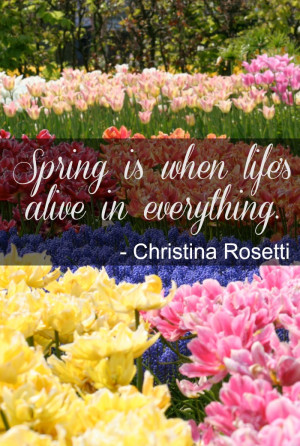 Here are some great inspirational Spring quotes.