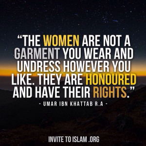 Women in Islam ARE treated better than people know! Quit fkn judging ...