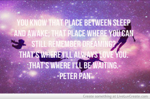 Peter Pan Quote