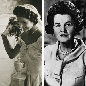 Jacqueline Kennedy Onassis and Rose Kennedy