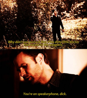 Damon Salvatore And Alaric Saltsmen Quotes. (Best Friends)