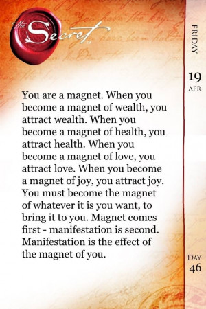 You are a magnet
