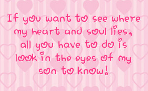 Love My Son Quotes for Facebook