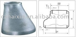 Pipe reducer, Eccentric reducer, Bell reducer,, seamless, Butt welded ...