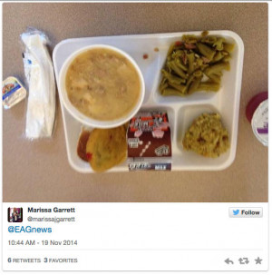 Thanks Michelle Obama School Lunches