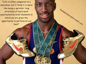 Michael Johnson. Track Motivation! The man I looked up to in my ...