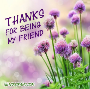 Thanks for being my friend Images