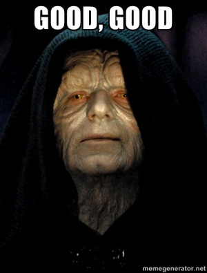 Star Wars Emperor - good, good