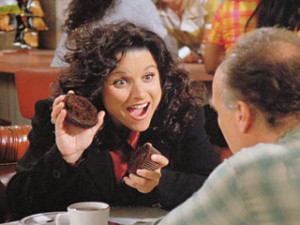 Elaine was always my favorite. The dancing. The shoving. The sarcasm.