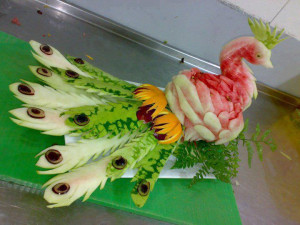 Fruit and vegetable carving design and style new design of fruit ...