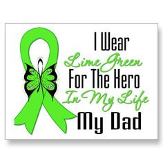 Lymphoma Cancer Ribbon My Hero My Dad More