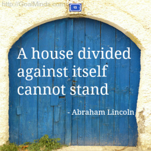 abraham lincoln - a house divided