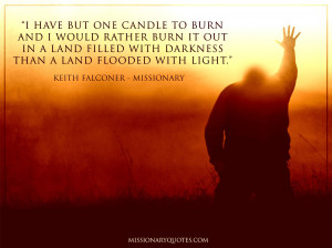 Have But One Candle to Burn - Keith Falconer