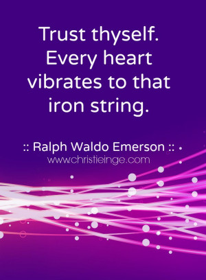 self love quote by Ralph Waldo Emerson