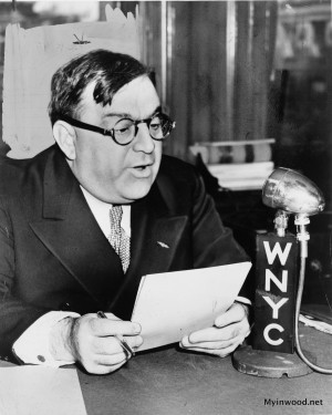 Fiorello H. LaGuardia, mayor of New York City in 1940 photograph.
