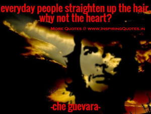 Che Guevara Inspirational Quotes, Thoughts, Elche Proverbs, Quotations