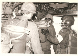 CH47 jump with the canadians Army Airborne Poems