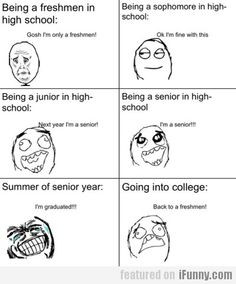 Being A Freshman In High School More